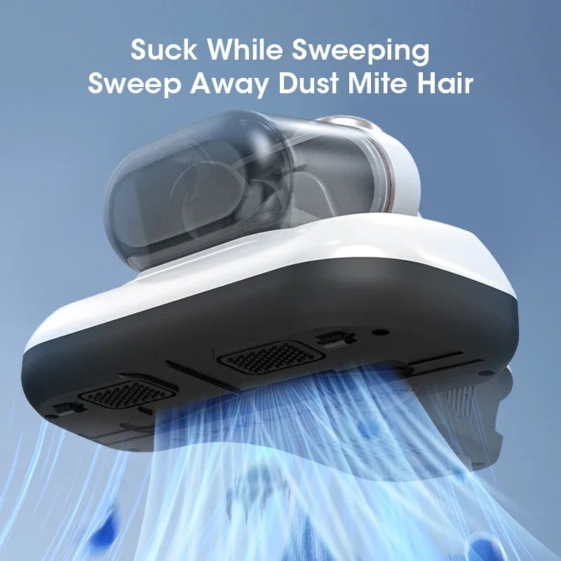 Wireless Bed Mite Remover Dust Mite Removal Vacuum Cleaner UV Mattress Dog Cat Hair Vacuum Cleaner For Pillows Sofas Carpets