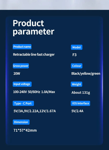 🎁 Hot Sale 🔥W&O 2-in-1 GaN Compatible with Fast Charger