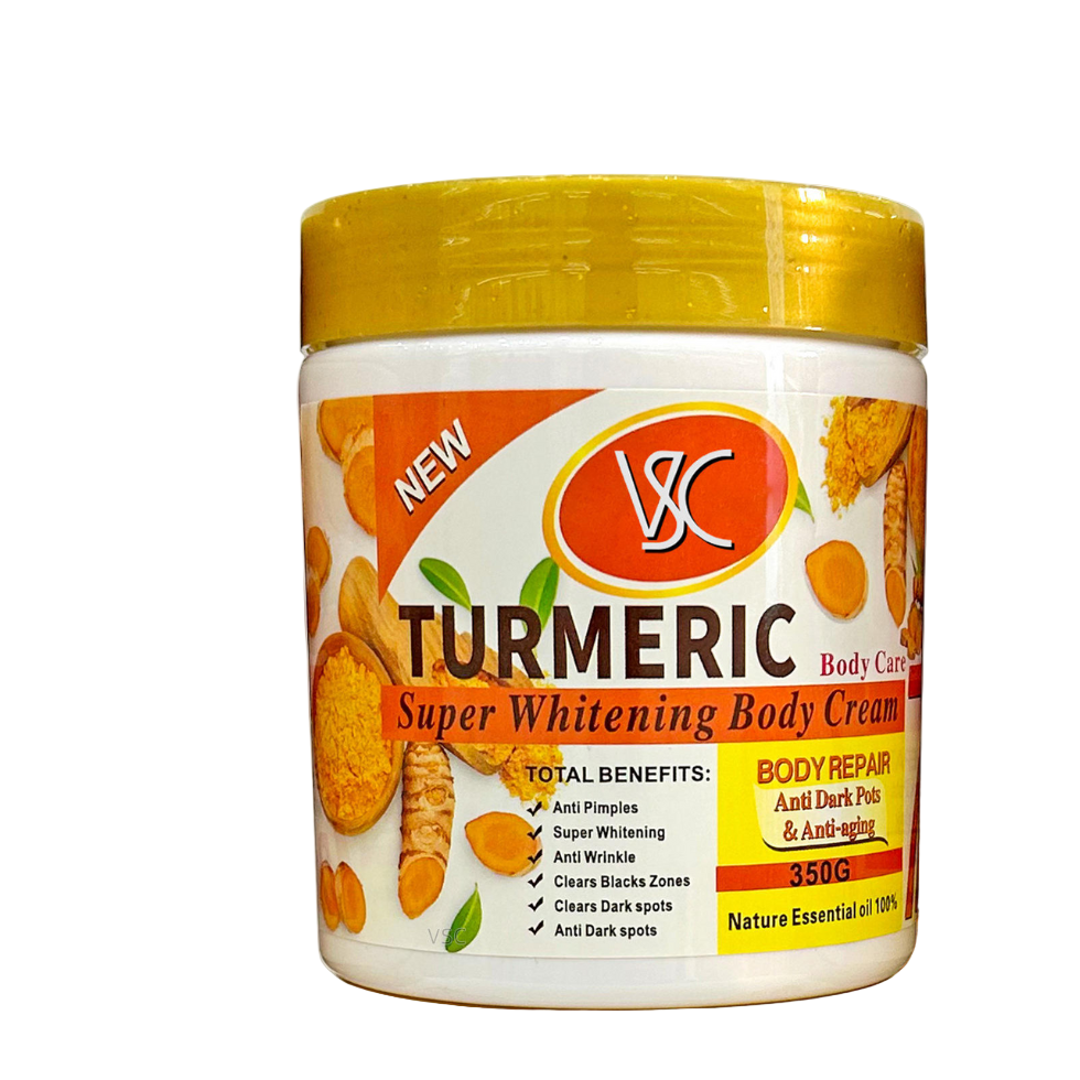 Veet Gold Turmeric Body Cream 350g – Brightening & Moisturizing Skincare