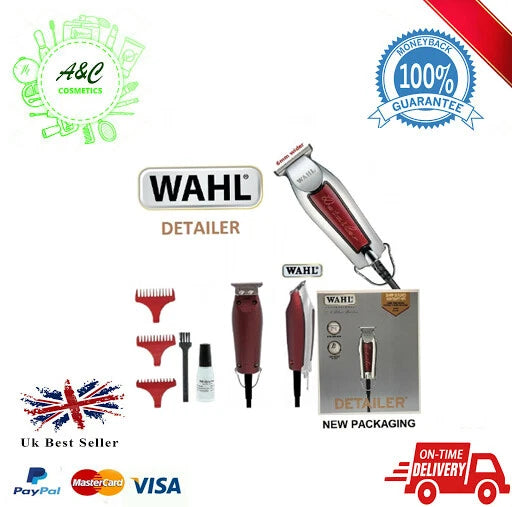 WAHL PROFESSIONAL 5 STAR DETAILER SHAVER/TRIMMER UK PLUG 100-240V 50/60HZ