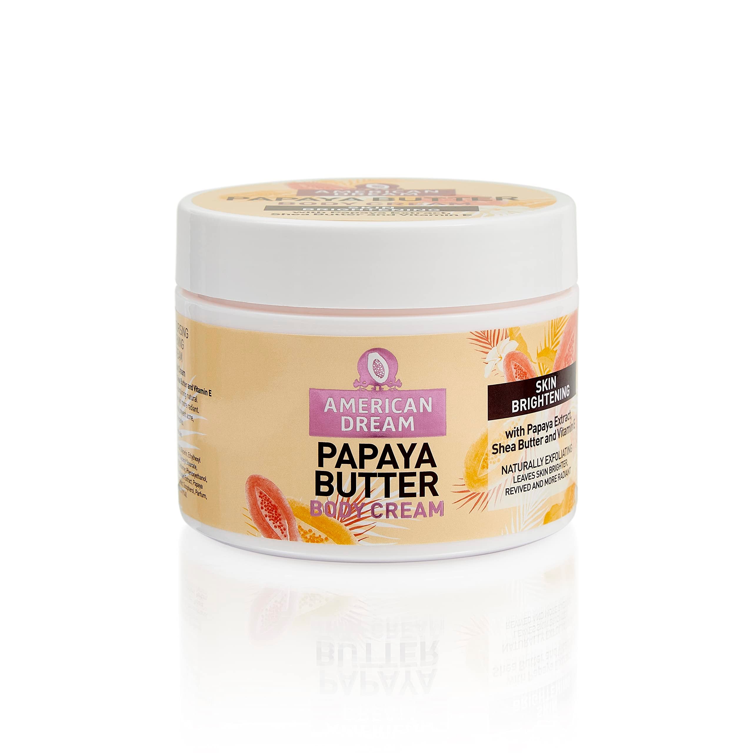 American Dream Skin Brightening Cocoa Butter Papaya Body Cream  -500ml