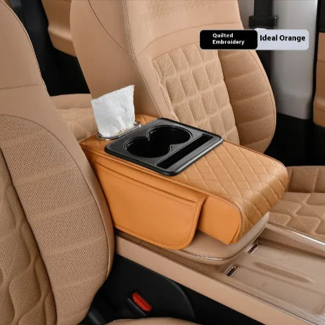 4-in-1 Car Armrest Storage Cushion