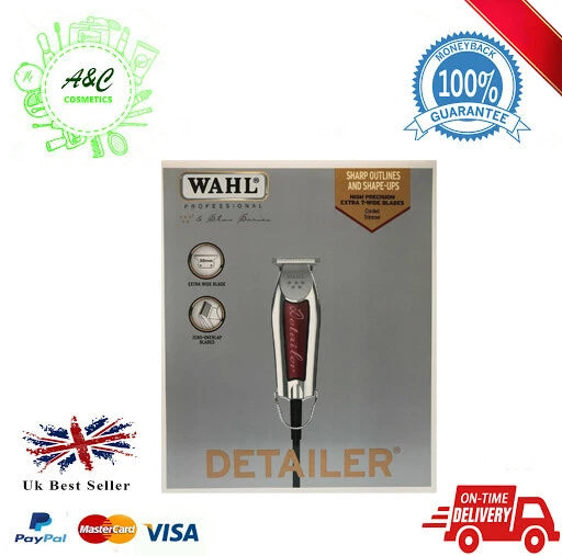 WAHL PROFESSIONAL 5 STAR DETAILER SHAVER/TRIMMER UK PLUG 100-240V 50/60HZ