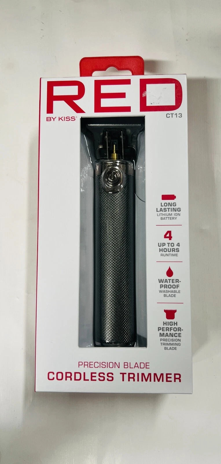 Red By Kiss Precision Blade Cordless Trimmer - CT13