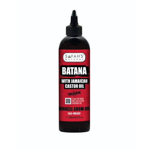 SAFAH'S Naturals Batana with Jamaican castor oil  Miracle Grow oil